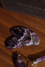 Madesalon - Amethyst roller and Gua Sha set
